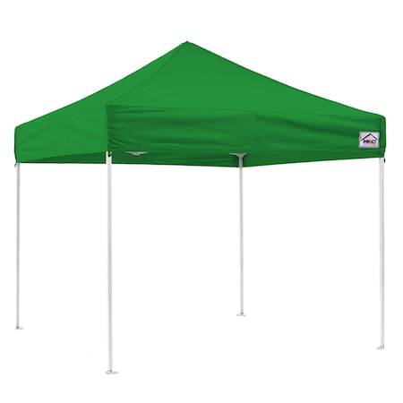 Impact Canopy TL Kit 10 FT x 10 FT  Steel Canopy with Roller Bag, Green 040010005